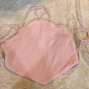 Pink Halter Top